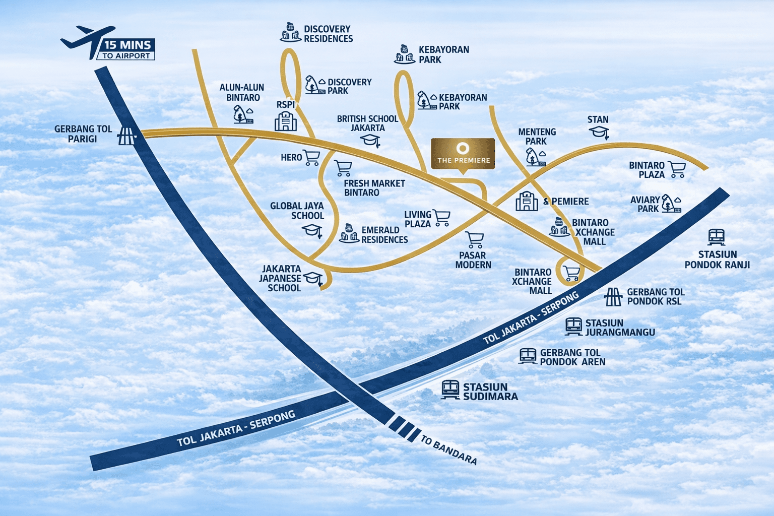 Lokasi Rumah Bintaro